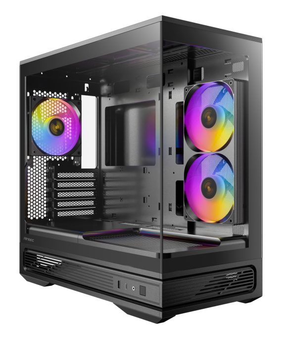 Antec C2M ARGB Compact Micro-ATX Gaming Chassis - Black