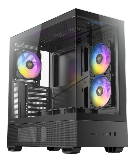 Antec CX705 ARGB ATX Mid-Tower Gaming Chassis - Black