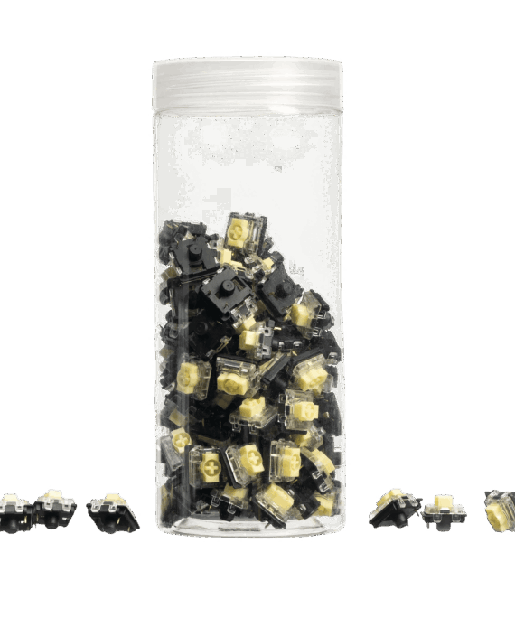Keychron Banana Gateron KS-33 Low Profile 2.0 Mechanical Switch 110 pcs