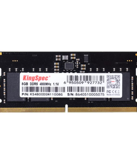 Kingspec 8GB 4800MHz DDR5 SODIMM Notebook Memory