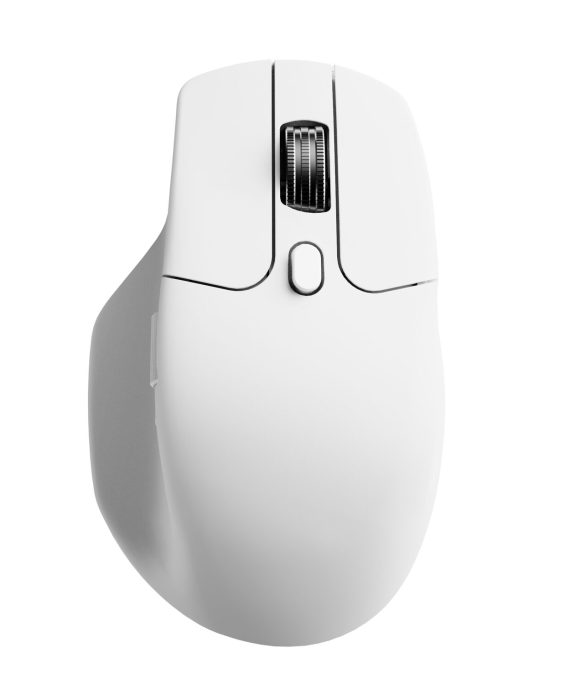 Keychron M6S-A24 PixArt 3950 8K 30000DPI Wireless Mouse (BT/2.4GHz/Wired) - White