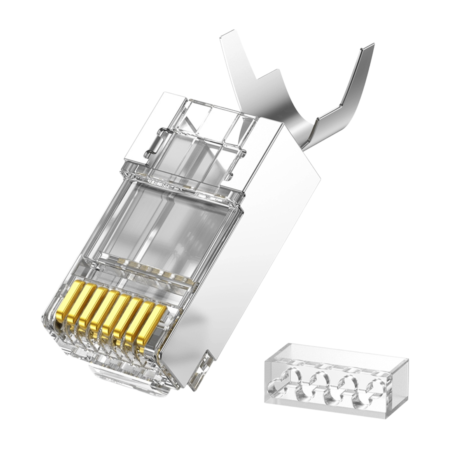 Ugreen Cat 7 Shielded Rj45 Modular Plug 10 Pack 1 Ugreen Cat 7 Shielded Rj45 Modular Plug 10 Pack