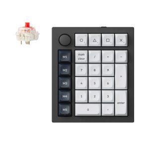 Welcome To Adgear.co.za 13 Keychron Q0 Max Qmk Gateron Jupiter Red Rgb Wireless Custom Number Pad Carbon Black