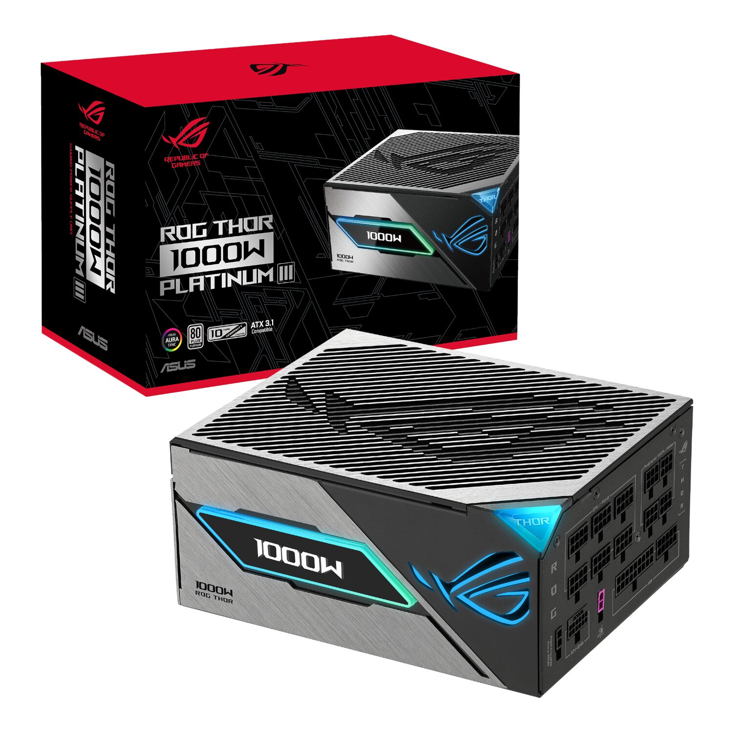 Asus Rog Thor 1000W Platinum Iii Modular Power Supply 1 Asus Rog Thor 1000W Platinum Iii Modular Power Supply